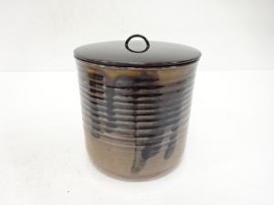 加藤唐三郎造　水指(保護箱付)